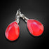 Auskarai „Kristalo Lašas (Royal Red)“ su Swarovski™ kristalais